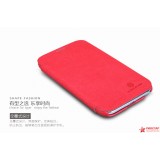 Кожаный чехол Nillkin для Samsung n7100 Note 2 Stylish fashion (красный)+ Защитная Пленка